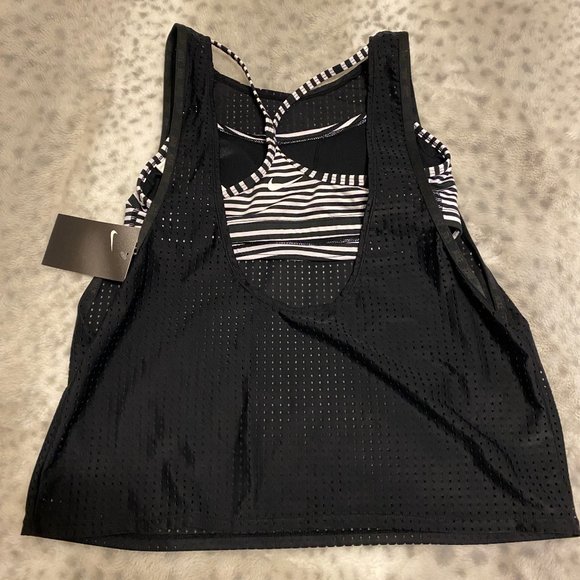 Nike Sport Convertible Layered Tankini Top - Picture 5 of 5